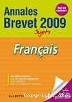 Annales Brevet 2009 sujets Franais